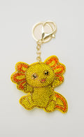 Yellow Axolotl Charm