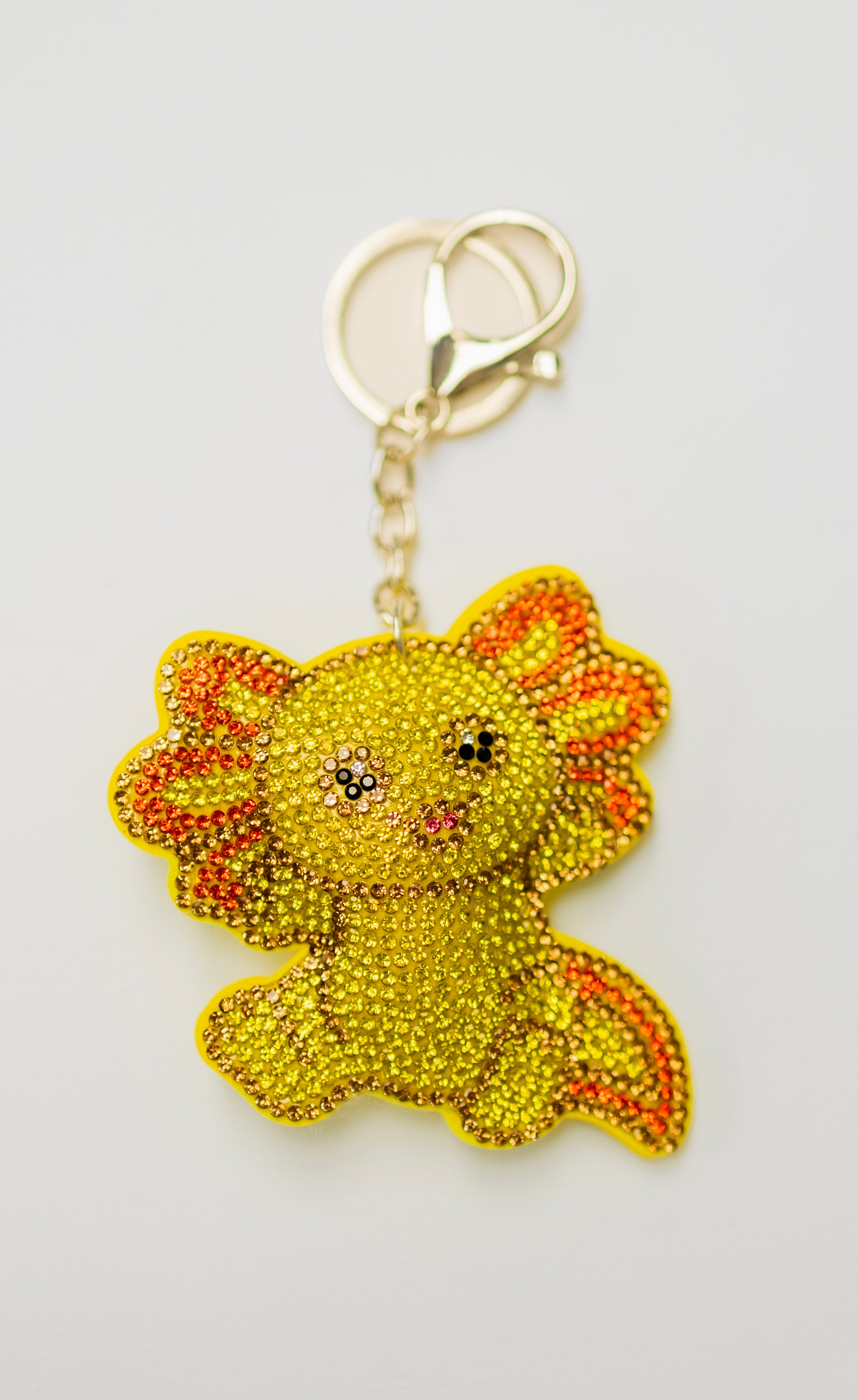 Yellow Axolotl Charm