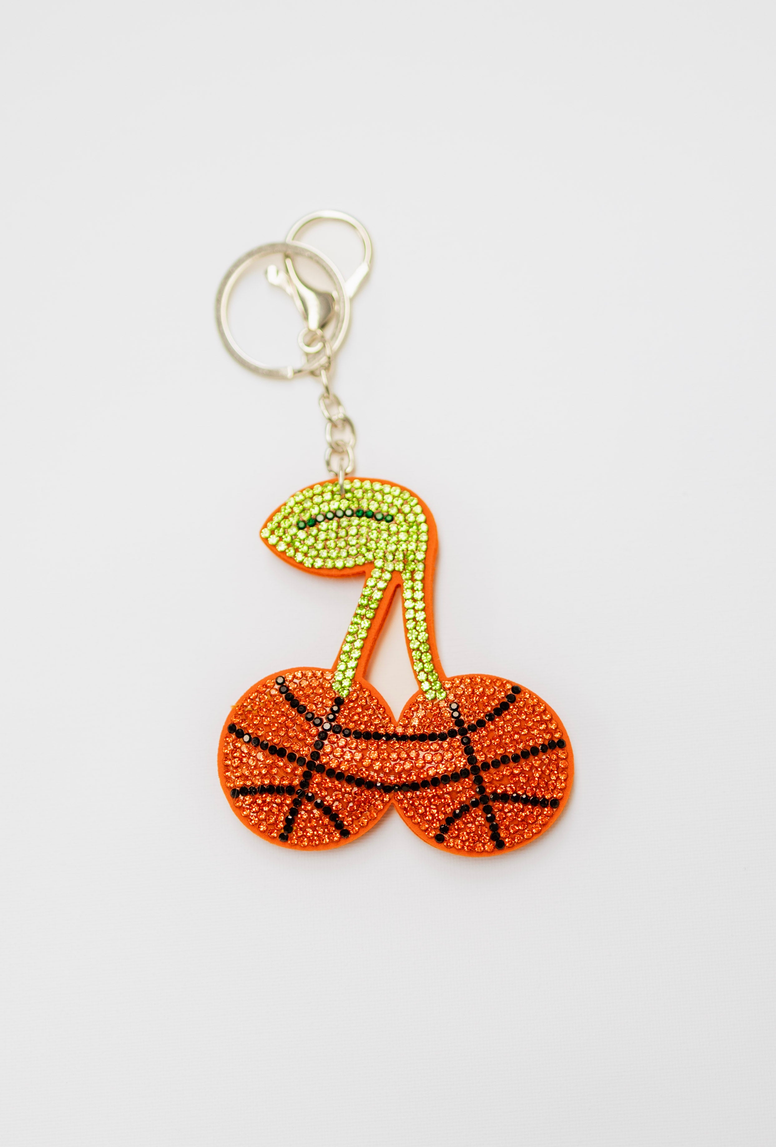 Basketball Cherries Sports Charm
