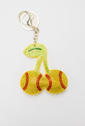 Softball Cherries Charm