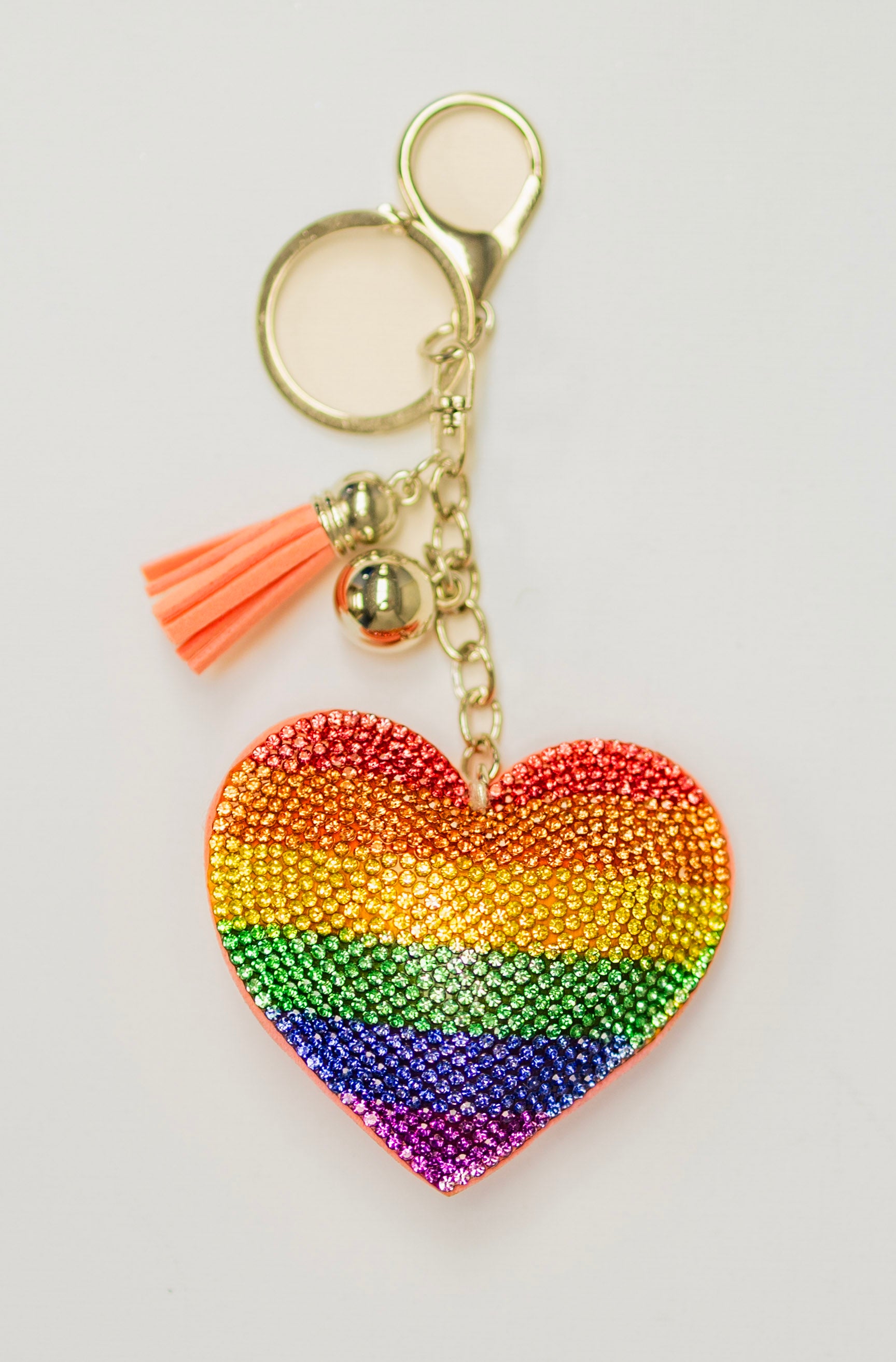 Rainbow Heart Charm