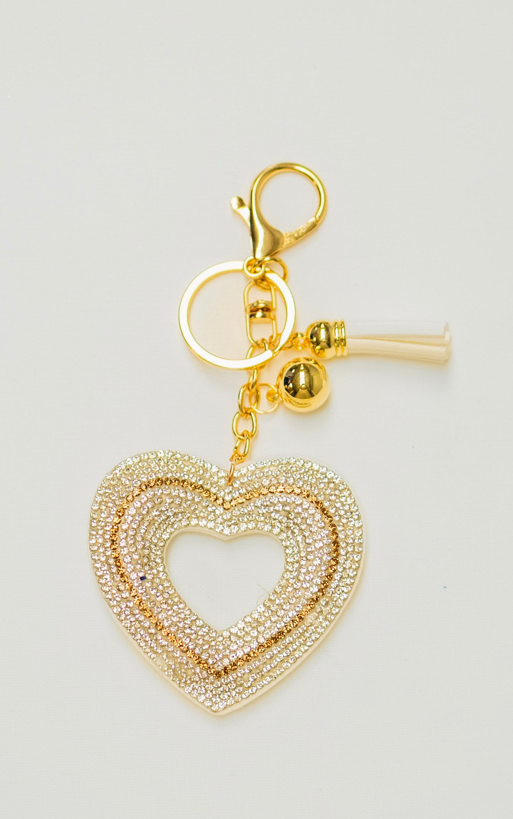 Hollow Heart Charm