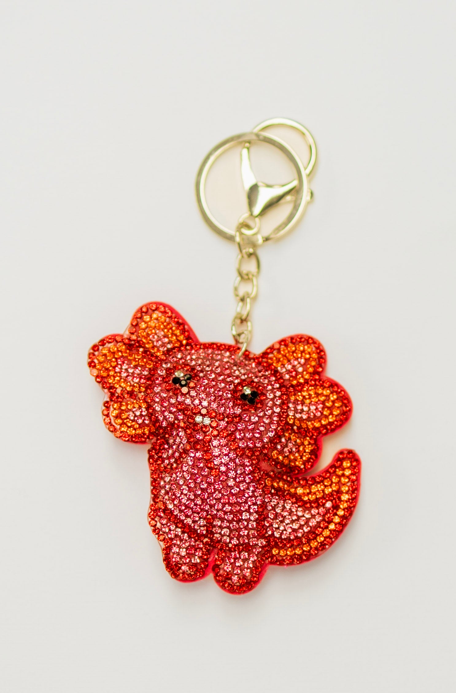 Orange Axolotl Charm