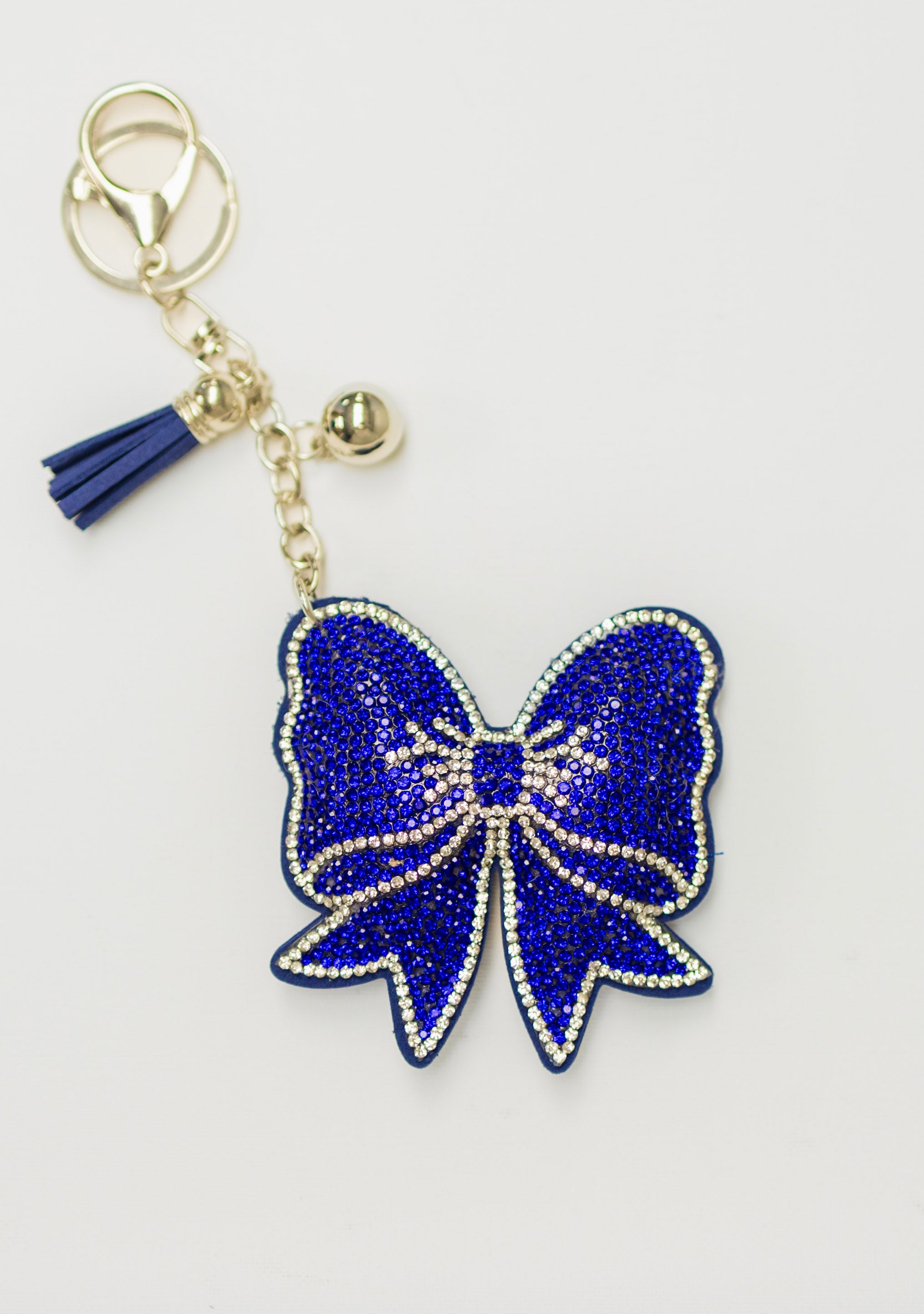Blue Bow Charm