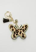 Cheetah Print Butterfly Charm