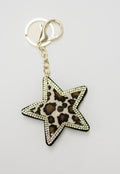Cheetah Print Star Charm