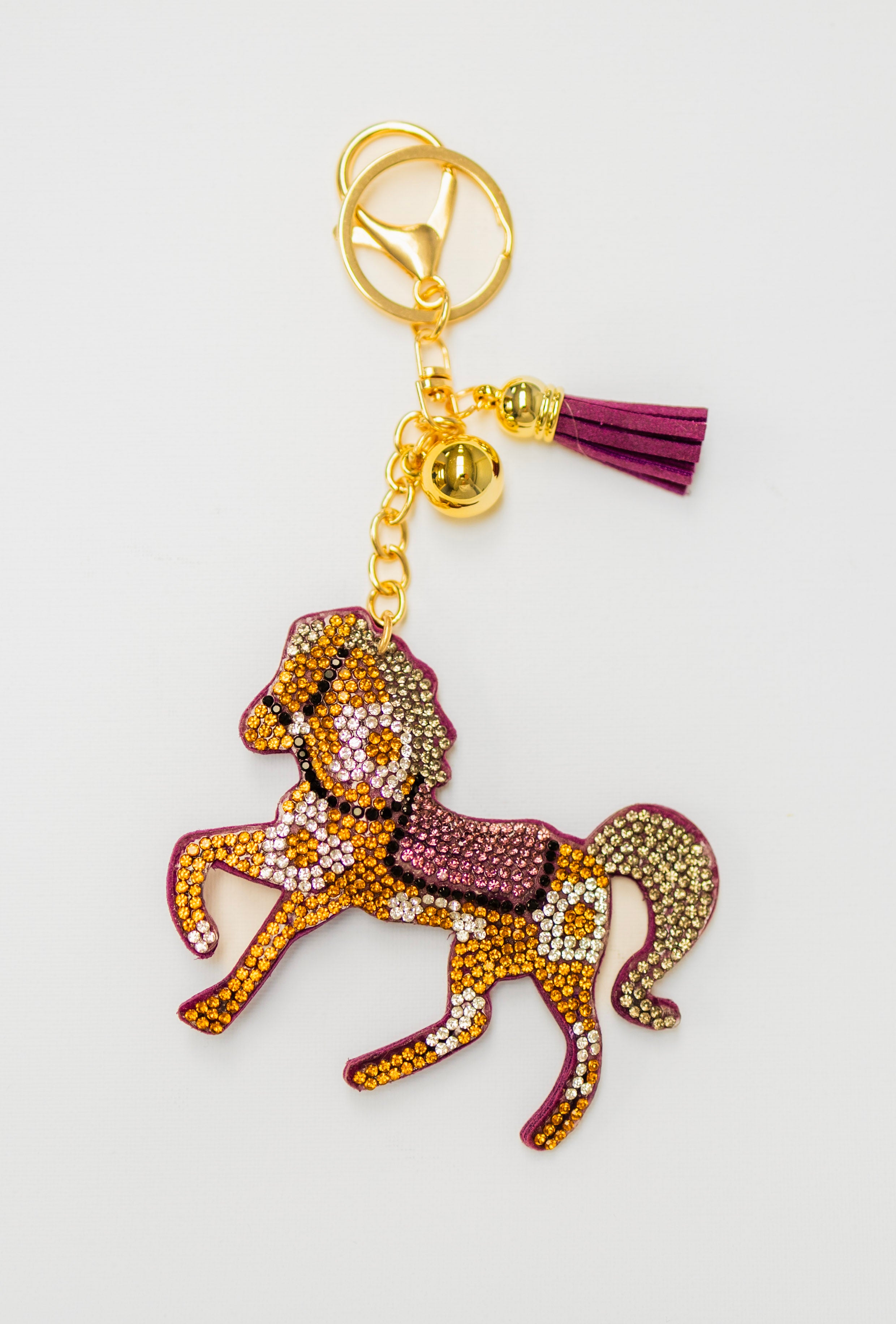 Orange Horse Charm