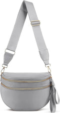 Gray Bum Bag