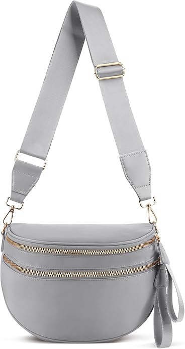 Gray Bum Bag