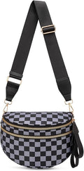 Gray & Black Bum Bag