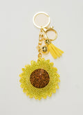 Yellow Sunflower Charm