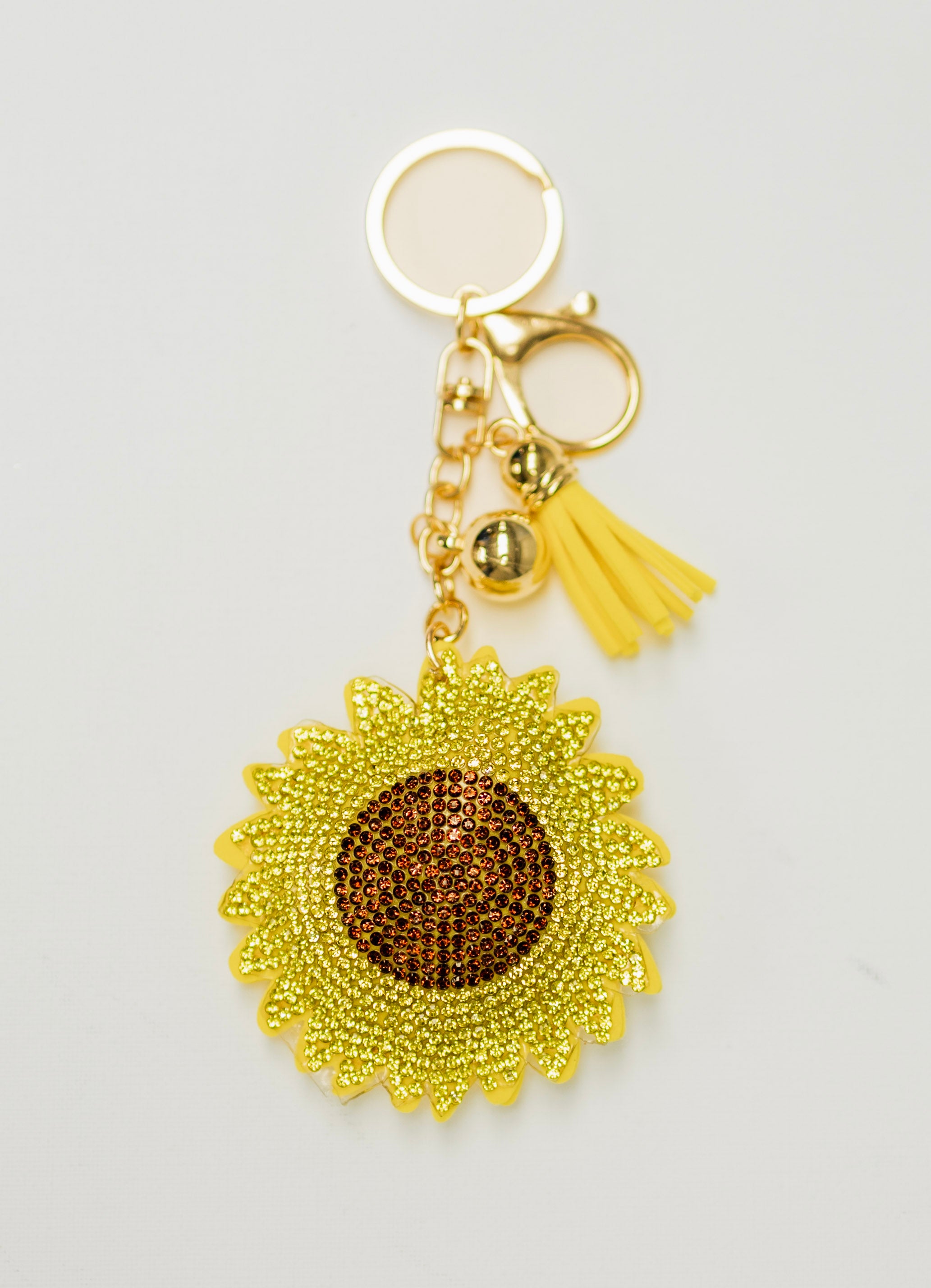 Yellow Sunflower Charm