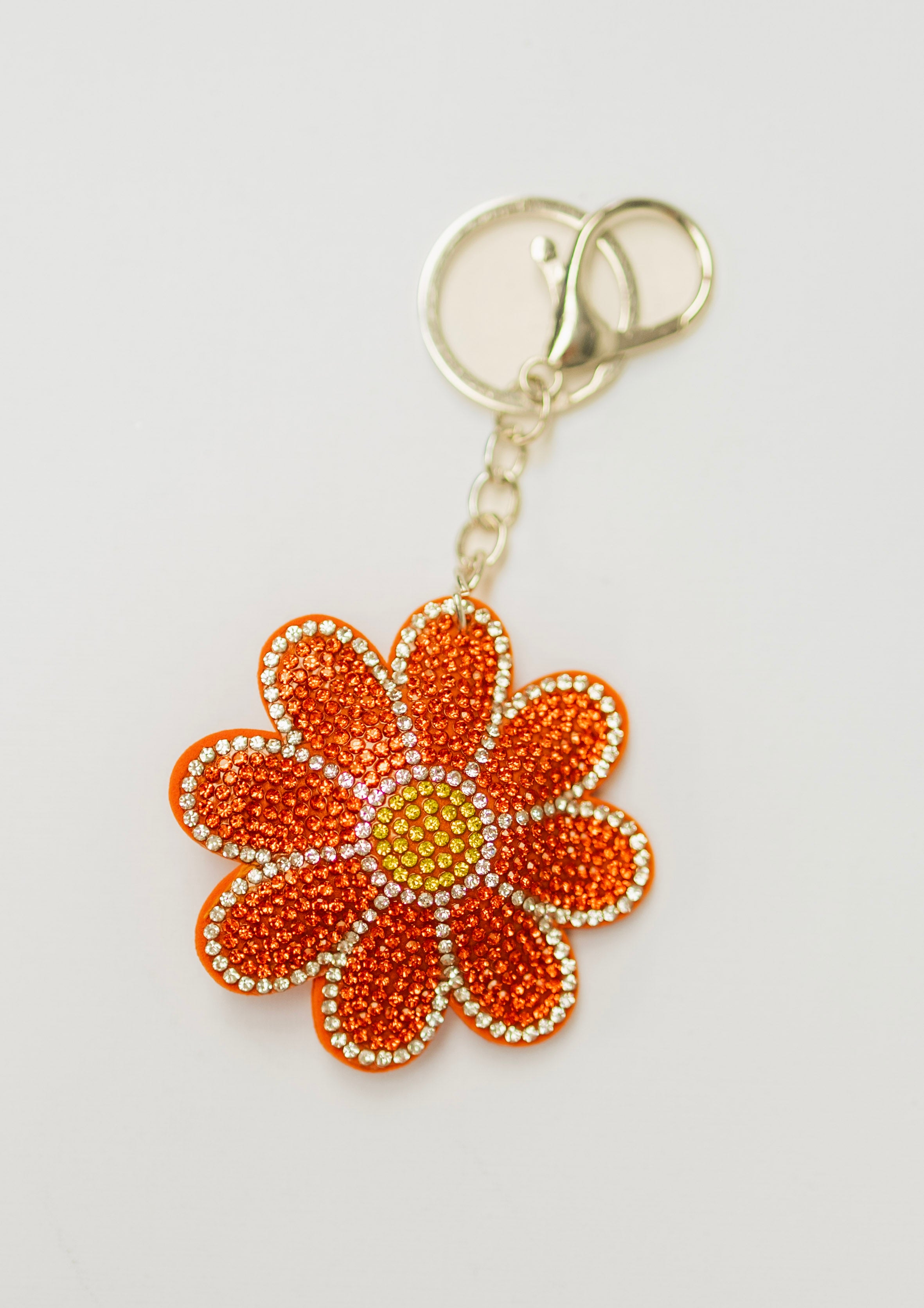 Orange Sunflower Charm