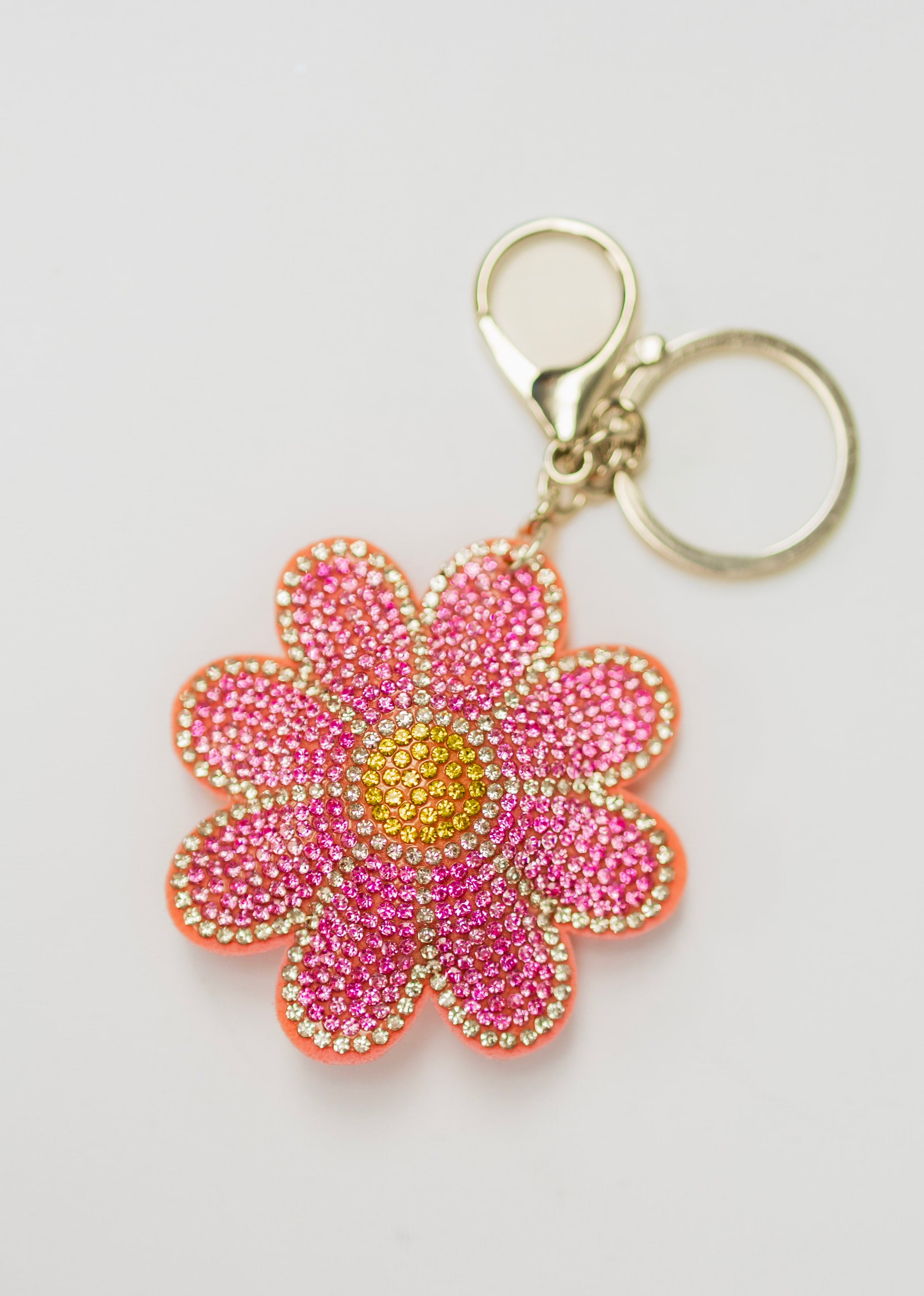 Pink Sunflower Charm