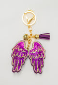 Purple Wings Charm