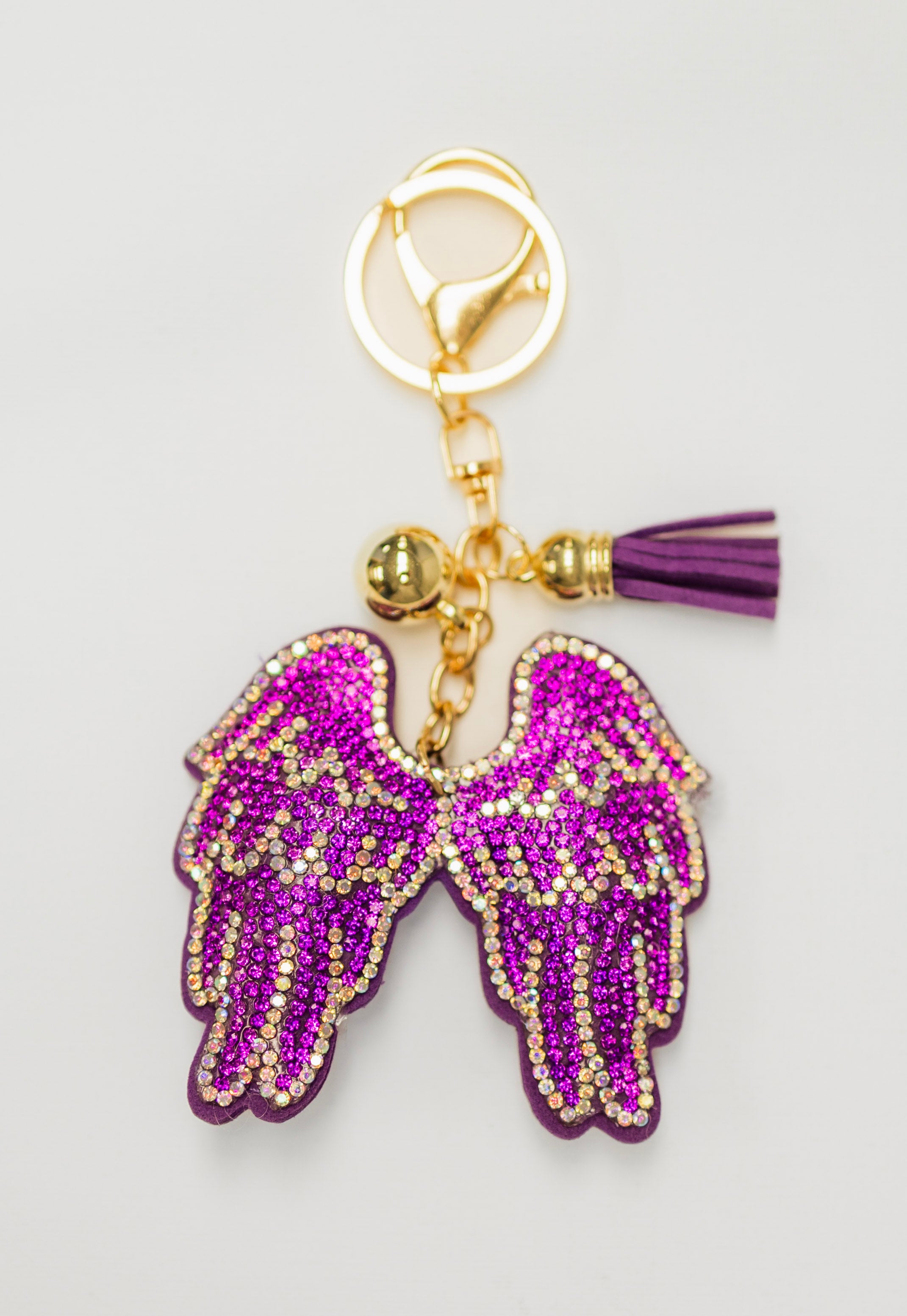 Purple Wings Charm