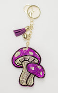 Purple Mushroom Charm