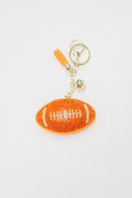 Football Sports Charm (Orange)
