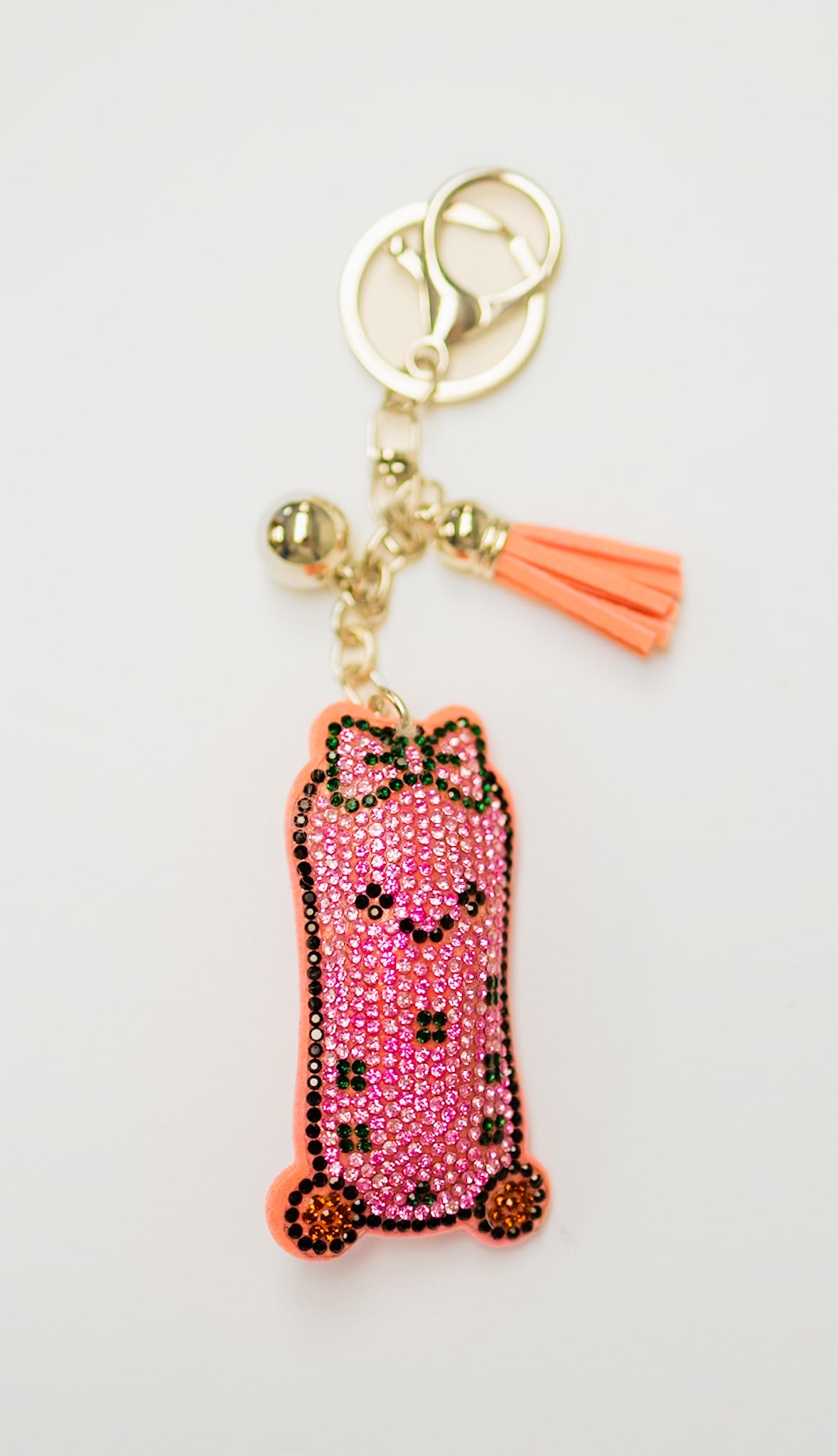 Pink Pickle Charm