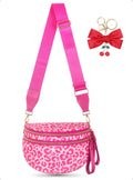 Pink on Pink Leopard Bum Bag